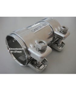 Inox61-57mmX125mm