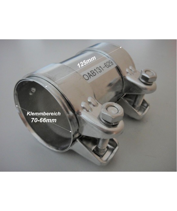 Inox70-66mmX125mm